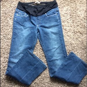 Designer maternity jeans